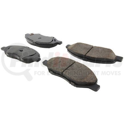 105.13450 by CENTRIC - Posi Quiet Ceramic Brake Pads with Shims and Hardware