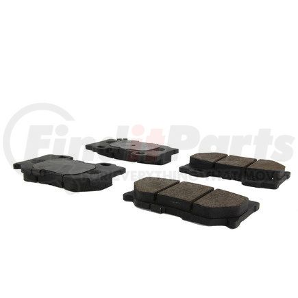 105.13470 by CENTRIC - Posi Quiet Ceramic Brake Pads with Shims and Hardware