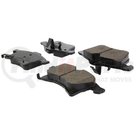 105.13610 by CENTRIC - Posi Quiet Ceramic Brake Pads with Shims and Hardware