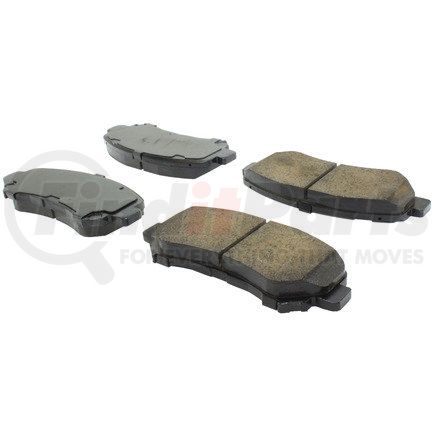 105.13740 by CENTRIC - Posi Quiet Ceramic Brake Pads with Shims and Hardware