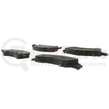 105.13630 by CENTRIC - Posi Quiet Ceramic Brake Pads with Shims and Hardware