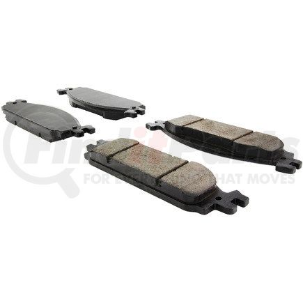 105.13760 by CENTRIC - Posi Quiet Ceramic Brake Pads with Shims and Hardware