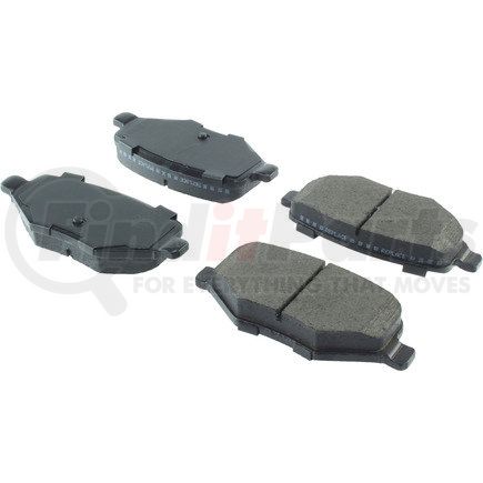 105.13771 by CENTRIC - Posi Quiet Ceramic Brake Pads with Shims and Hardware