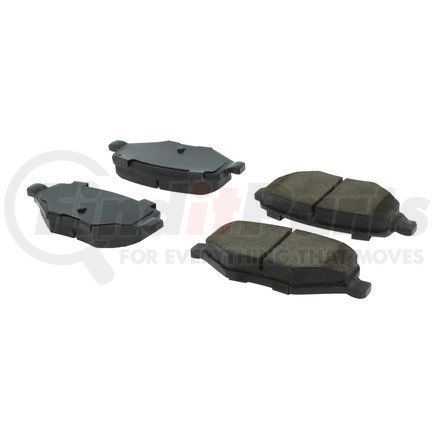 105.13770 by CENTRIC - Posi Quiet Ceramic Brake Pads with Shims and Hardware