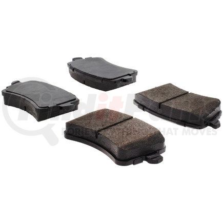 105.13861 by CENTRIC - Posi Quiet Ceramic Brake Pads with Shims and Hardware