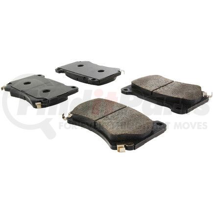 105.13960 by CENTRIC - Posi Quiet Ceramic Brake Pads with Shims and Hardware