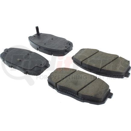 105.13972 by CENTRIC - Posi Quiet Ceramic Brake Pads with Shims and Hardware