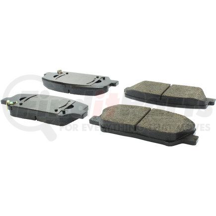 105.14130 by CENTRIC - Posi Quiet Ceramic Brake Pads with Shims and Hardware