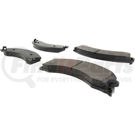 105.14110 by CENTRIC - Posi Quiet Ceramic Brake Pads with Shims and Hardware