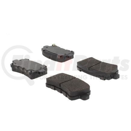 105.14302 by CENTRIC - Posi Quiet Ceramic Brake Pads with Shims and Hardware