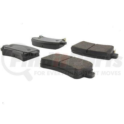 105.14300 by CENTRIC - Posi Quiet Ceramic Brake Pads with Shims and Hardware