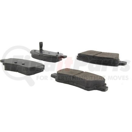 105.14450 by CENTRIC - Posi Quiet Ceramic Brake Pads with Shims and Hardware