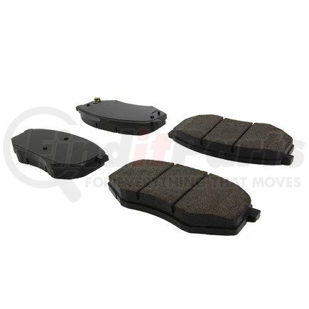 105.14470 by CENTRIC - Posi Quiet Ceramic Brake Pads with Shims and Hardware