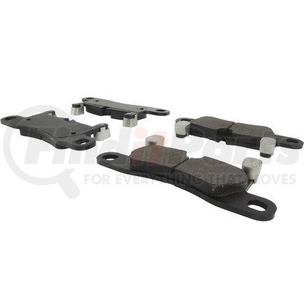 105.14530 by CENTRIC - Posi Quiet Ceramic Brake Pads with Shims and Hardware
