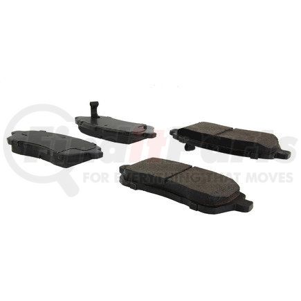 Centric 105.14541 Disc Brake Pad Set Posi Quiet Ceramic Brake Pads with Shims and Hardware