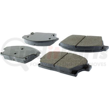 105.14670 by CENTRIC - Posi Quiet Ceramic Brake Pads with Shims and Hardware