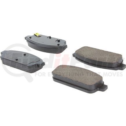 105.14681 by CENTRIC - Posi Quiet Ceramic Brake Pads with Shims