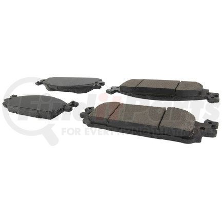 105.15080 by CENTRIC - Posi Quiet Ceramic Brake Pads with Shims and Hardware