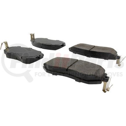 105.15390 by CENTRIC - Posi Quiet Ceramic Brake Pads with Shims and Hardware