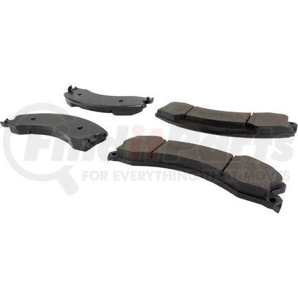 105.15651 by CENTRIC - Posi Quiet Ceramic Brake Pads with Shims and Hardware