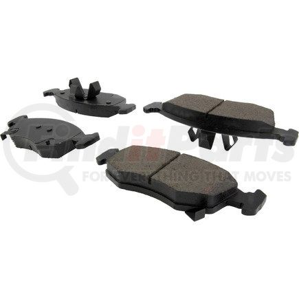 105.15680 by CENTRIC - Posi Quiet Ceramic Brake Pads with Shims and Hardware