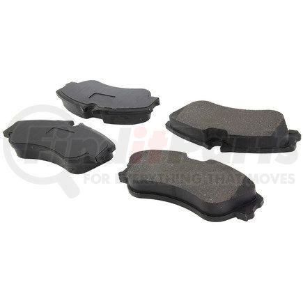 102.11900 by CENTRIC - C-Tek Semi-Metallic Brake Pads with Shims