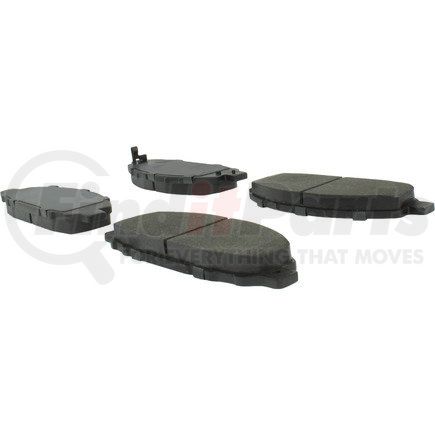 102.11910 by CENTRIC - C-Tek Semi-Metallic Brake Pads with Shims