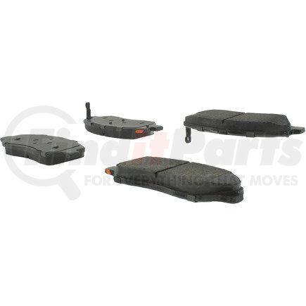 102.12020 by CENTRIC - C-Tek Semi-Metallic Brake Pads with Shims