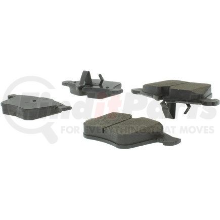 102.12400 by CENTRIC - C-Tek Semi-Metallic Brake Pads with Shims