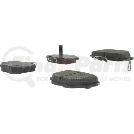 102.12520 by CENTRIC - C-Tek Semi-Metallic Brake Pads with Shims