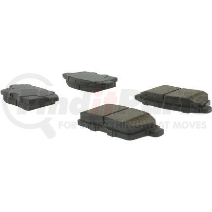 102.12590 by CENTRIC - C-Tek Semi-Metallic Brake Pads with Shims