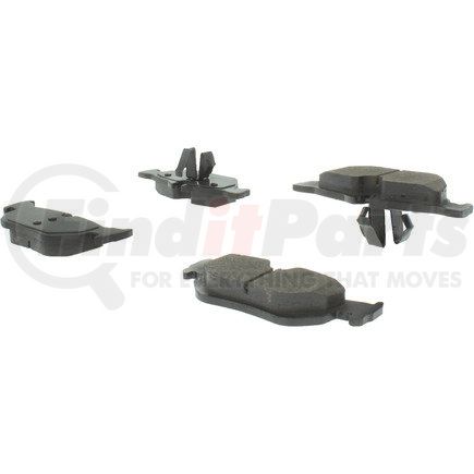 102.12670 by CENTRIC - C-Tek Semi-Metallic Brake Pads with Shims