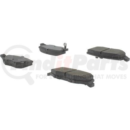 102.12740 by CENTRIC - C-Tek Semi-Metallic Brake Pads with Shims