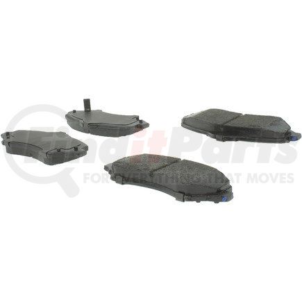 102.12730 by CENTRIC - C-Tek Semi-Metallic Brake Pads with Shims