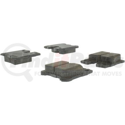 102.12830 by CENTRIC - C-Tek Semi-Metallic Brake Pads with Shims