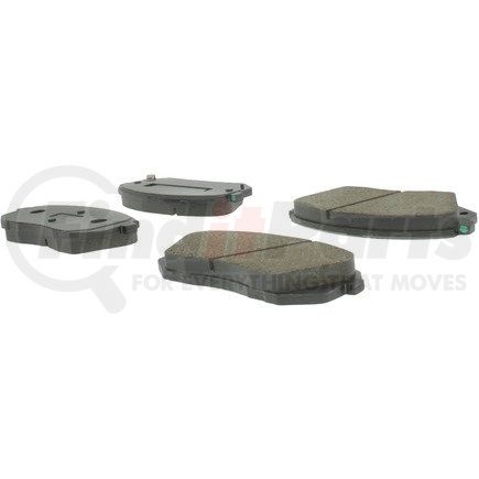 102.12950 by CENTRIC - C-Tek Semi-Metallic Brake Pads with Shims