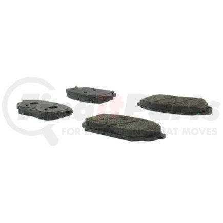 102.13010 by CENTRIC - C-Tek Semi-Metallic Brake Pads with Shims