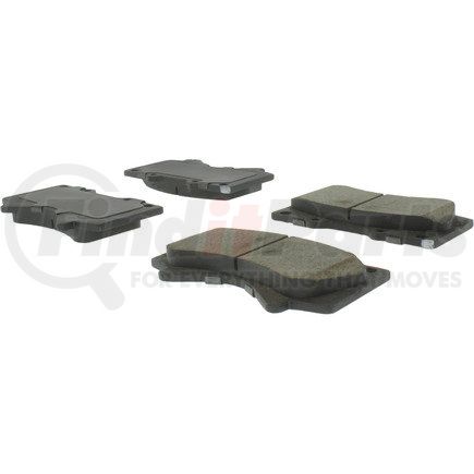 102.13030 by CENTRIC - C-Tek Semi-Metallic Brake Pads with Shims