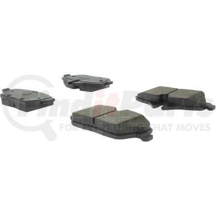 102.13080 by CENTRIC - C-Tek Semi-Metallic Brake Pads with Shims