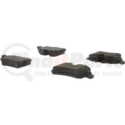 102.13090 by CENTRIC - C-Tek Semi-Metallic Brake Pads with Shims