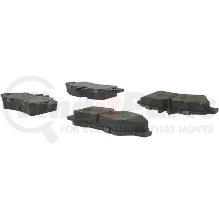 102.13170 by CENTRIC - C-Tek Semi-Metallic Brake Pads with Shims