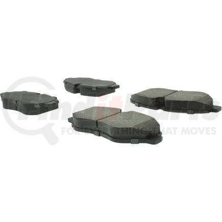 102.13160 by CENTRIC - C-Tek Semi-Metallic Brake Pads with Shims