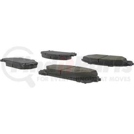 102.13240 by CENTRIC - C-Tek Semi-Metallic Brake Pads with Shims