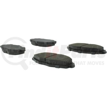 102.13210 by CENTRIC - C-Tek Semi-Metallic Brake Pads with Shims