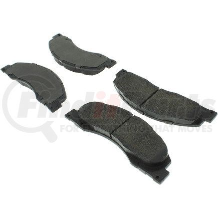 102.13280 by CENTRIC - C-Tek Semi-Metallic Brake Pads with Shims