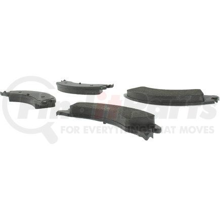 102.13300 by CENTRIC - C-Tek Semi-Metallic Brake Pads with Shims