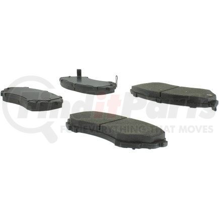 102.13310 by CENTRIC - C-Tek Semi-Metallic Brake Pads with Shims