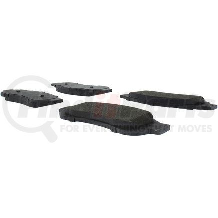 102.13340 by CENTRIC - C-Tek Semi-Metallic Brake Pads with Shims