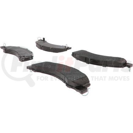 102.13350 by CENTRIC - C-Tek Semi-Metallic Brake Pads with Shims