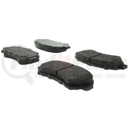 102.13380 by CENTRIC - C-Tek Semi-Metallic Brake Pads with Shims